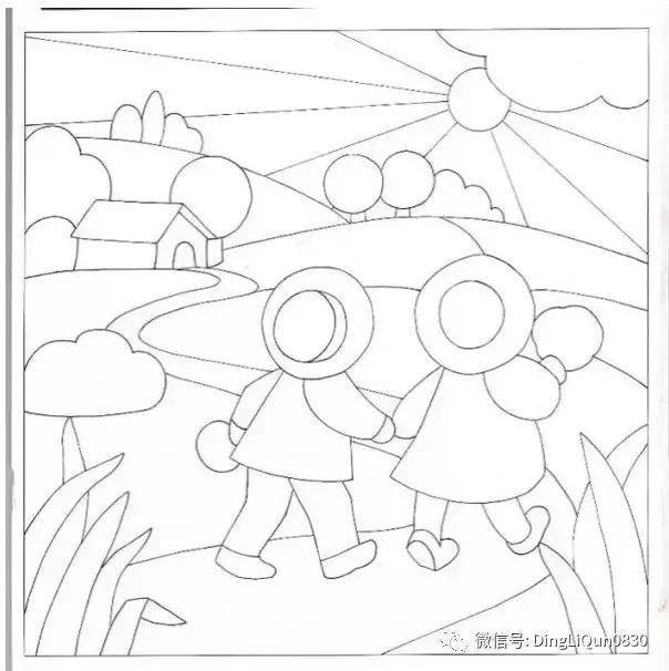 褶皱布画diy教程,布艺褶皱画