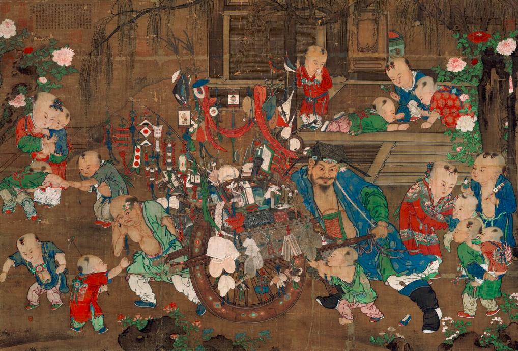 把古画放大了怎么办,500年前的古画放大10倍