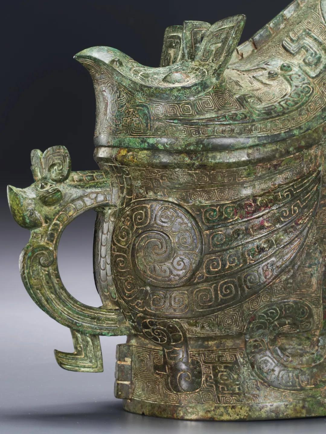 商代鸟兽纹觥,纽约战报