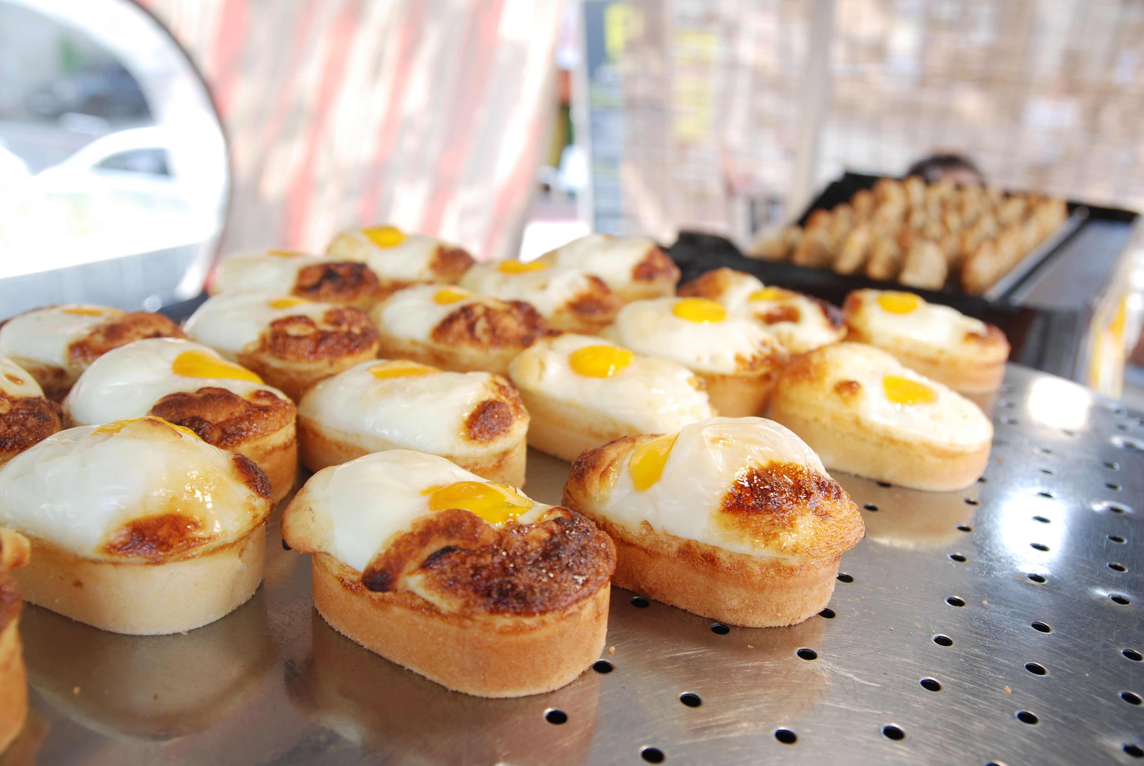 韩国紫菜包饭年糕,韩国美食一条街紫菜饭