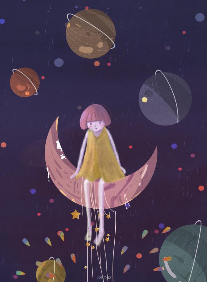 psd绘画背景素材,梦幻背景素材高级感绘画