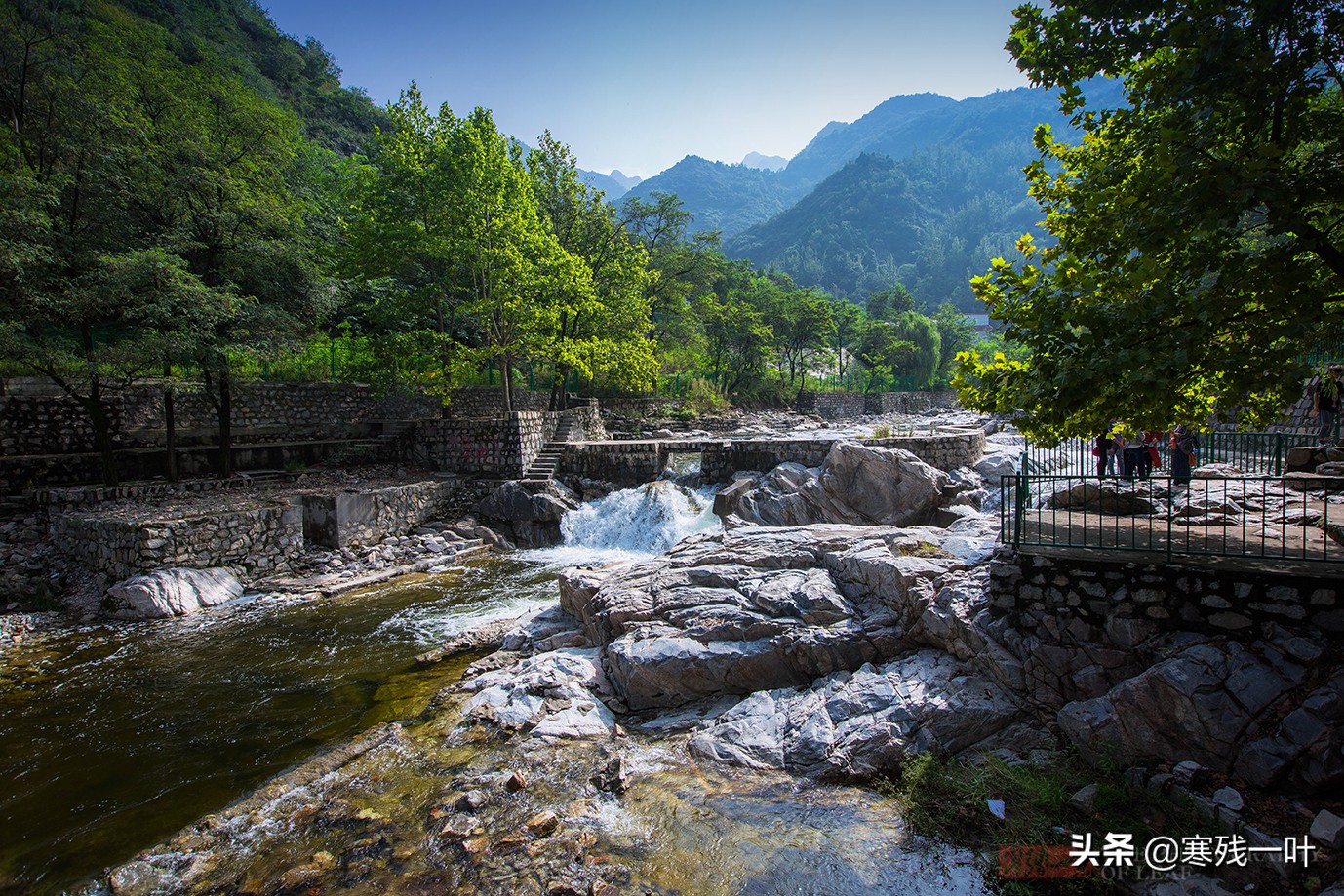 西安高冠瀑布和壶口瀑布,西安高冠瀑布玉皇洞
