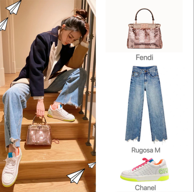 徐璐私服穿搭更新,徐璐日常穿衣打扮