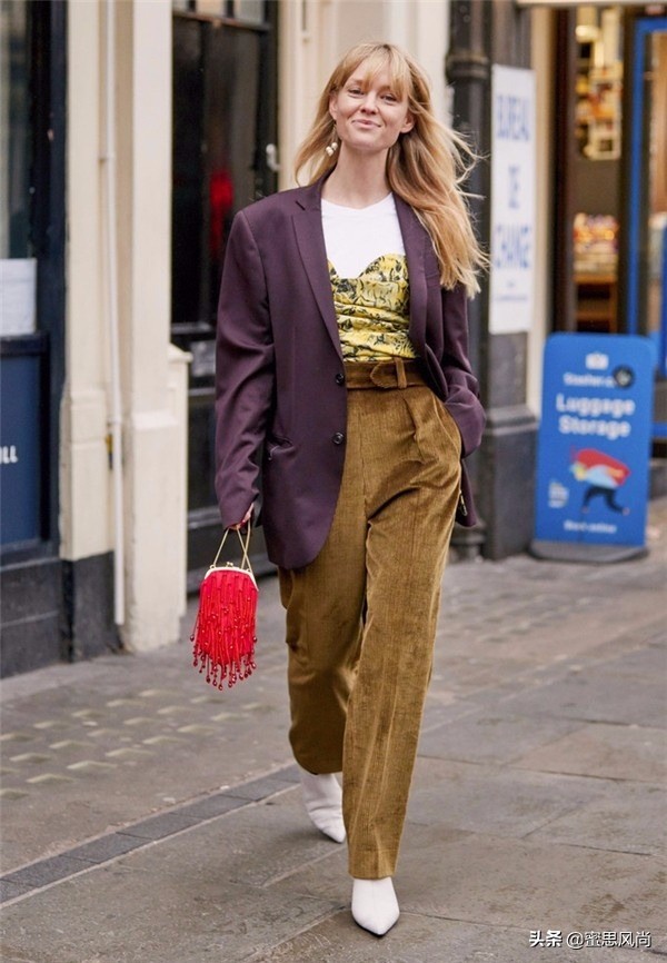 灯芯绒又火起来了,真香灯芯绒