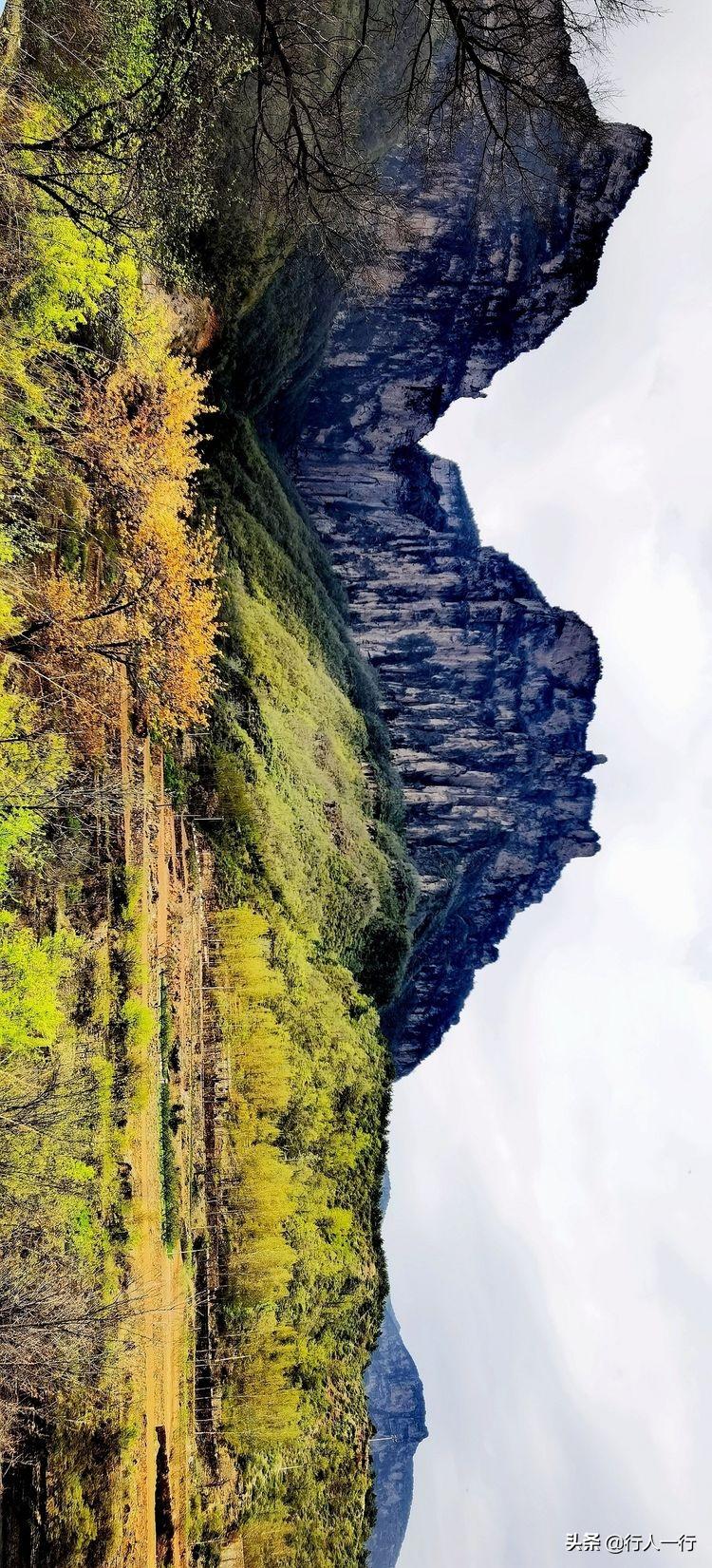 河南太行山悬崖古村,林州太行绝美古村落