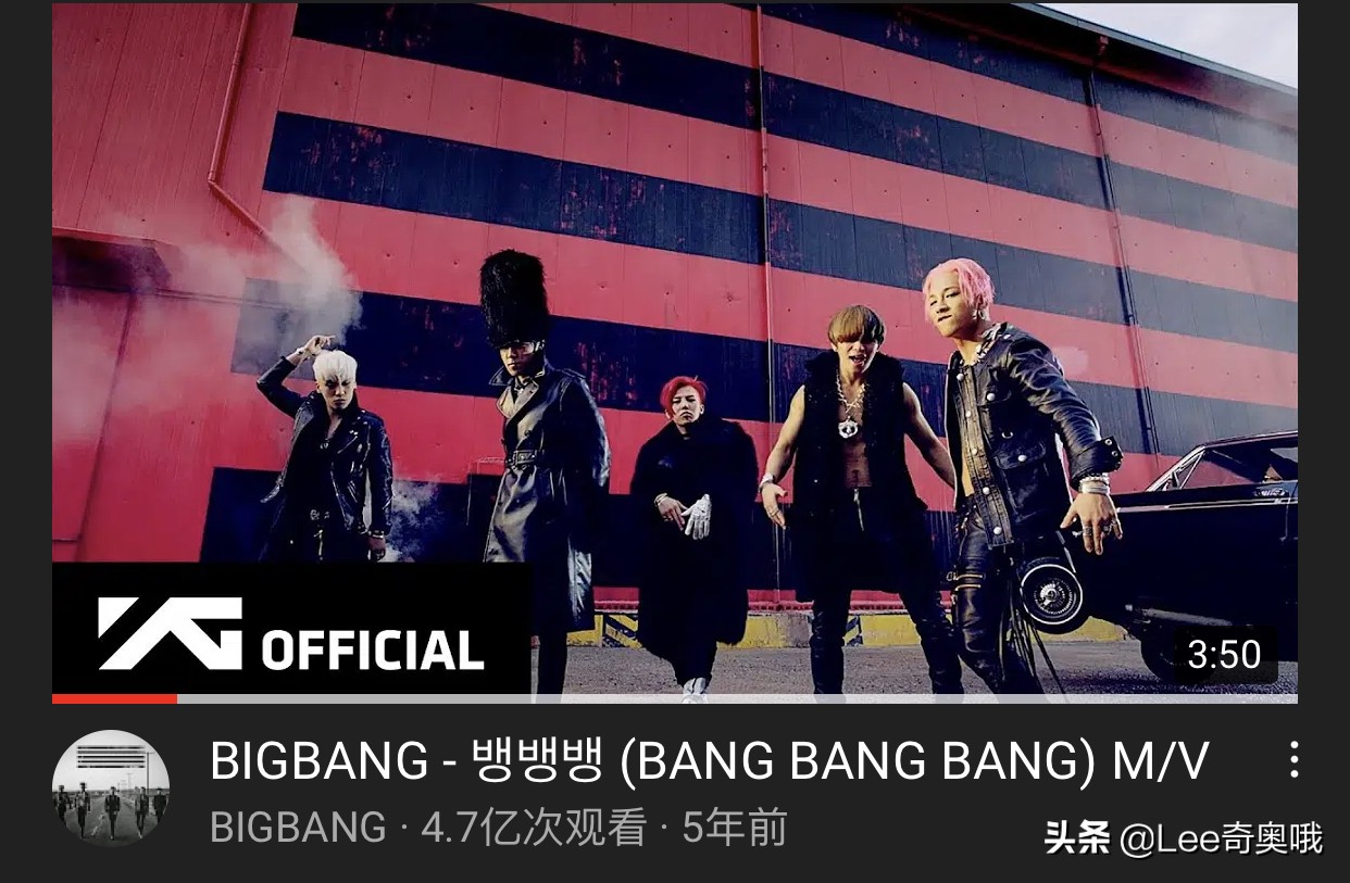 韩国kpop播放量最高的mv,韩国十大顶级神曲mv