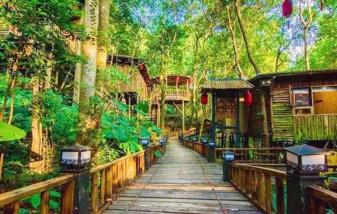 清远英德九州驿站图片,清远天门沟九州驿站