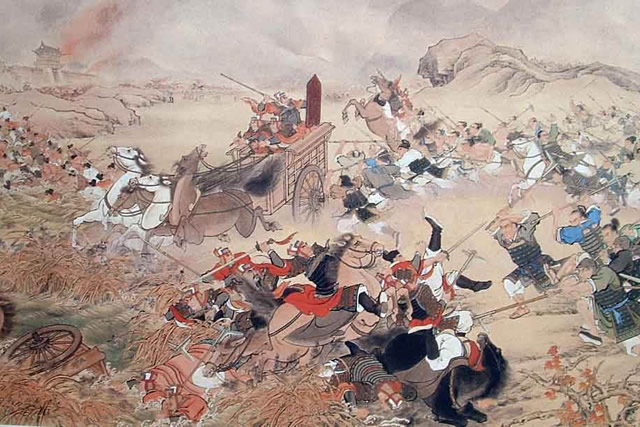 历史上真实的古代战争图解,真实的十大古代战争