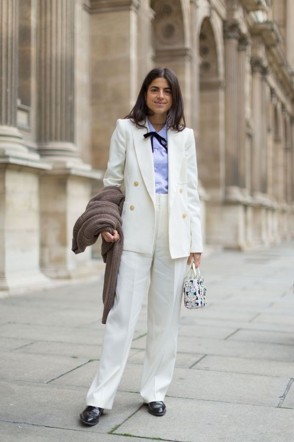 没有西装外套西装怎么穿,各种西装怎么穿时髦又好看