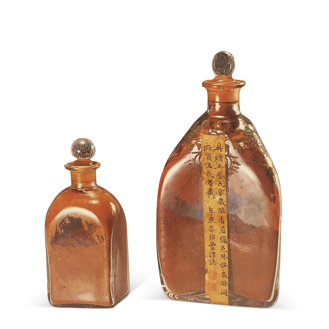 清代套料鼻烟壶 (清代哥釉鼻烟壶)