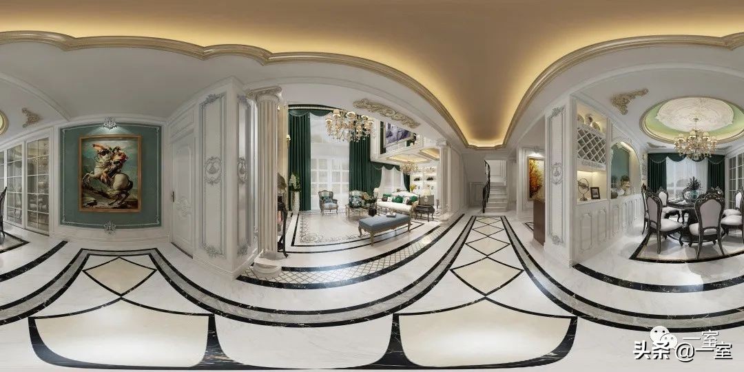 全景效果图最大的,如何出全景效果图