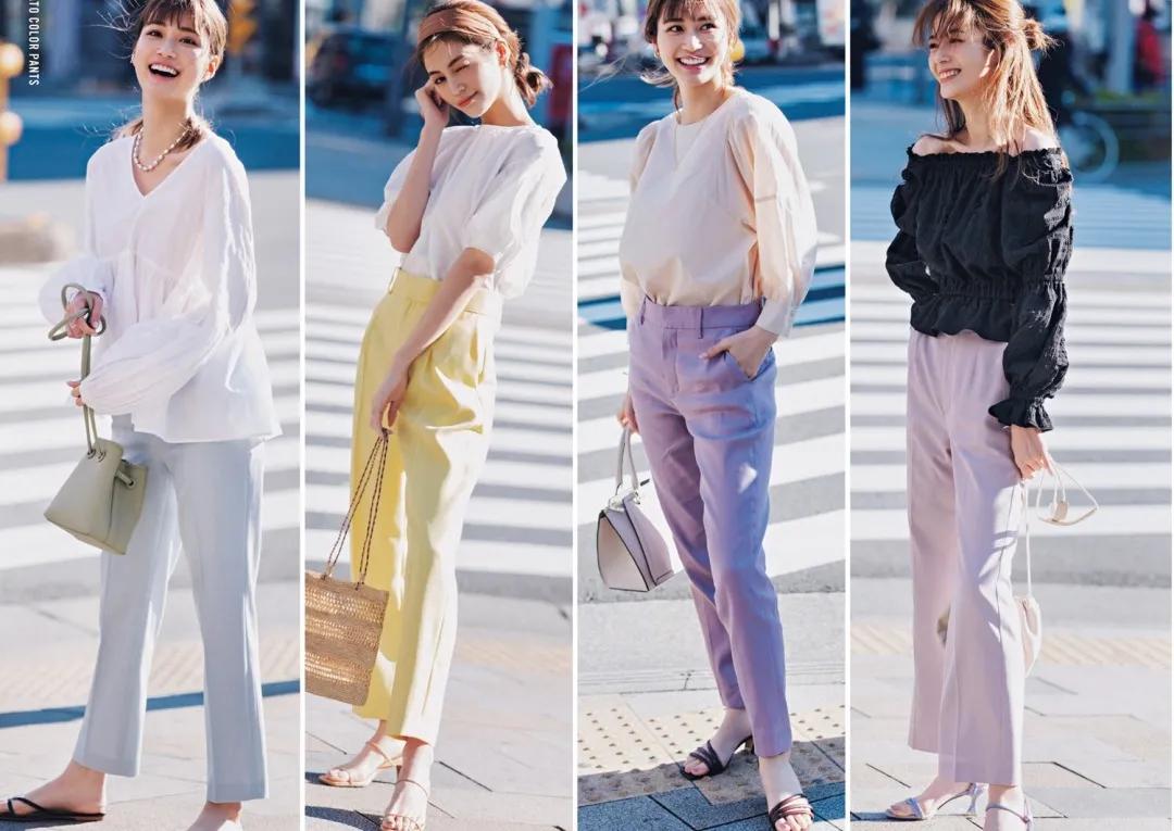 日本杂志推荐穿搭,日本ol通勤穿搭