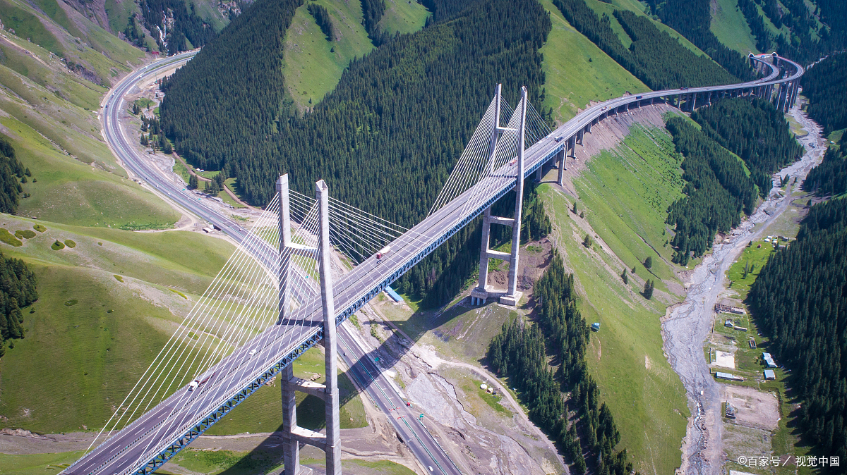 新疆伊犁果子沟风景素材,新疆伊犁果子沟美景