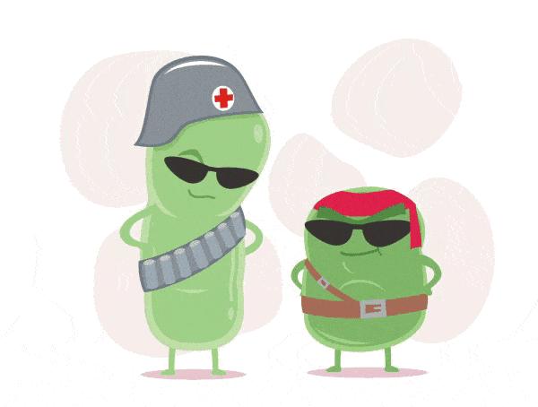 细菌跟人的相生相杀的故事