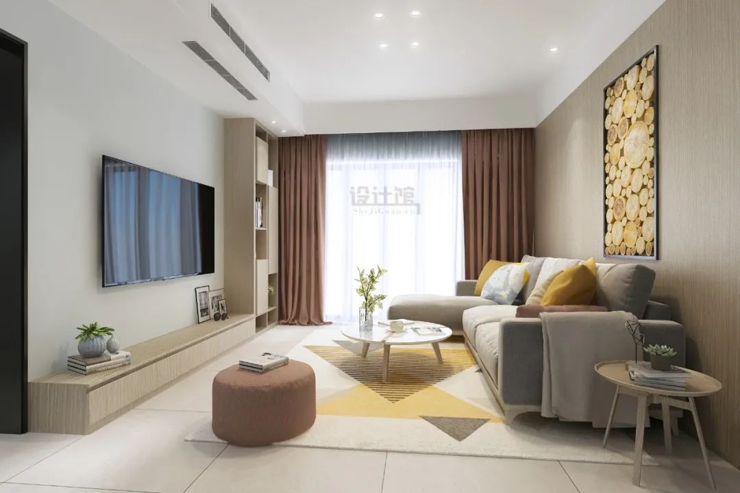 沙发墙不挂装饰画,沙发墙除了挂画还能有什么花样