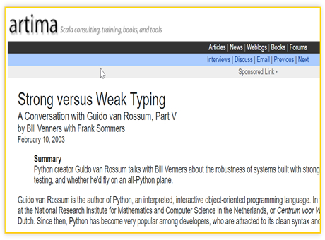 python是强语言还是弱语言,python到底是什么