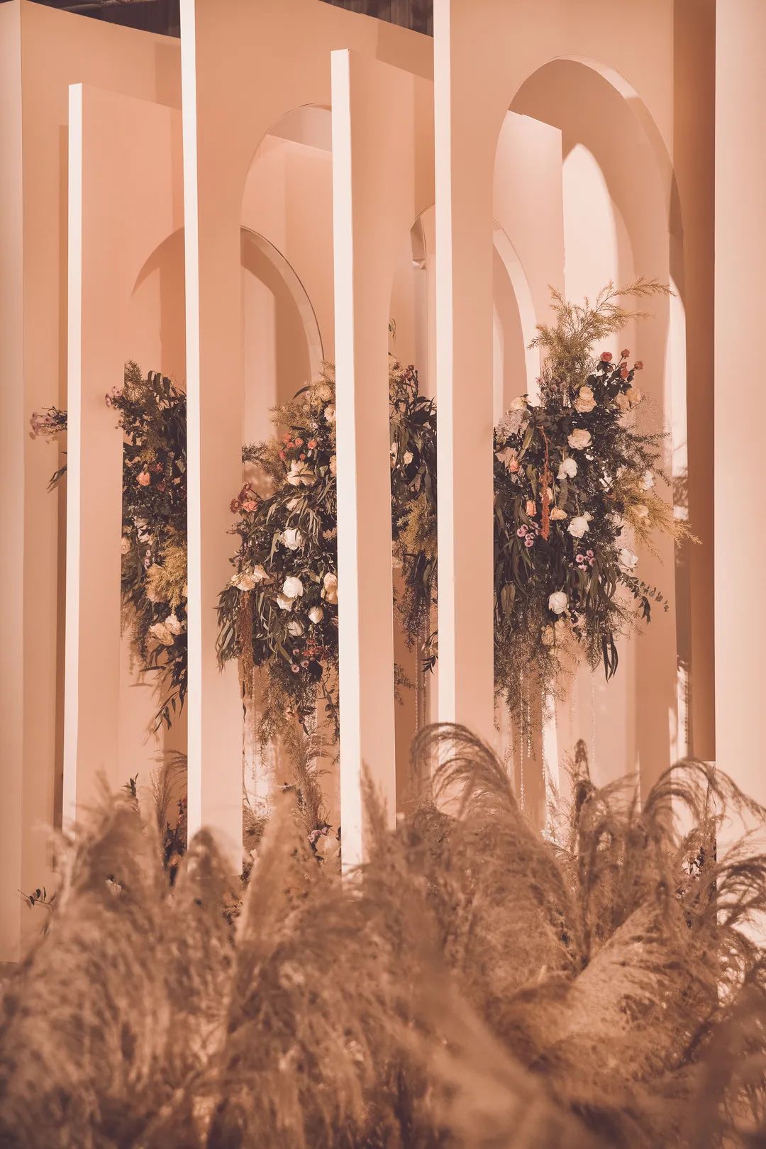 浪漫奢华草坪花园婚礼,充满爱意的婚礼