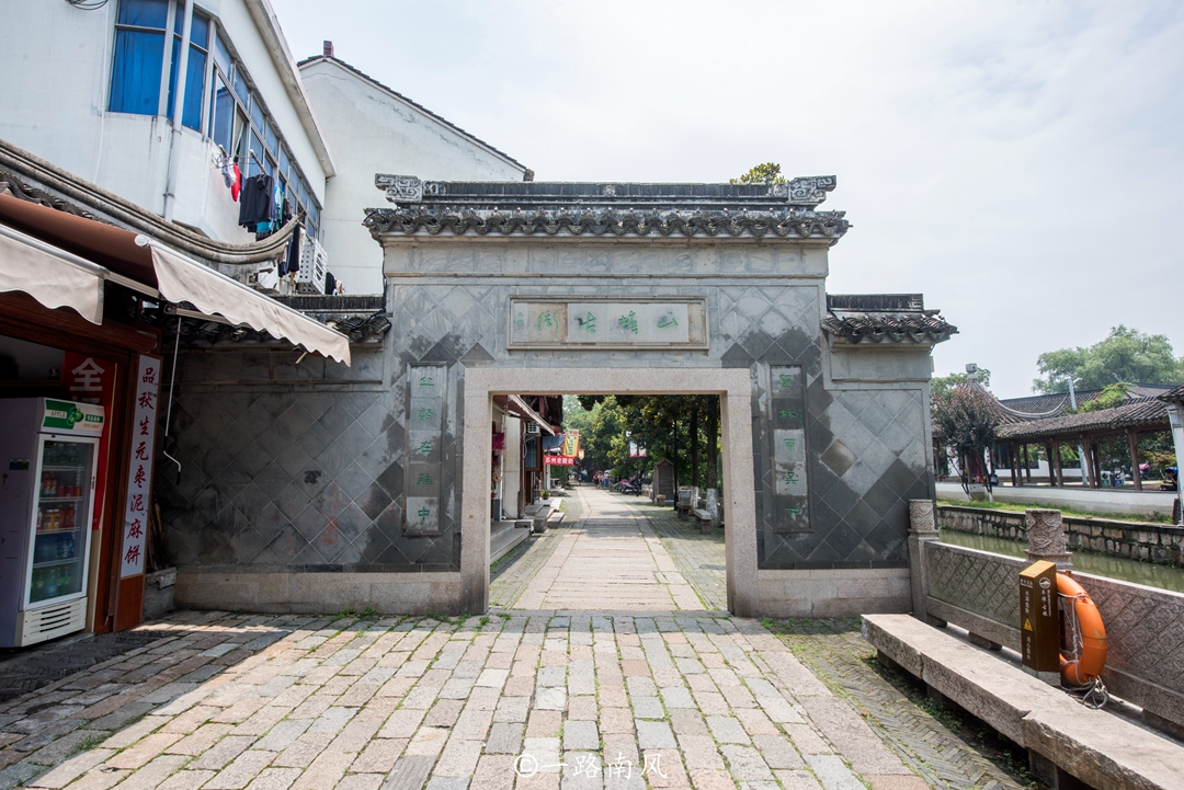 苏州乾隆下江南的地方,木渎古镇乾隆六下江南之地