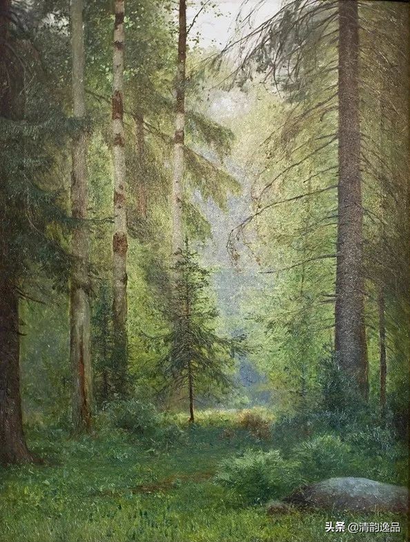 俄罗斯画家经典油画风景作品欣赏,俄罗斯艺术家尤金油画