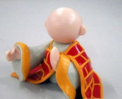 diy手工软陶教程,橡皮泥手工制作唐僧教程简单