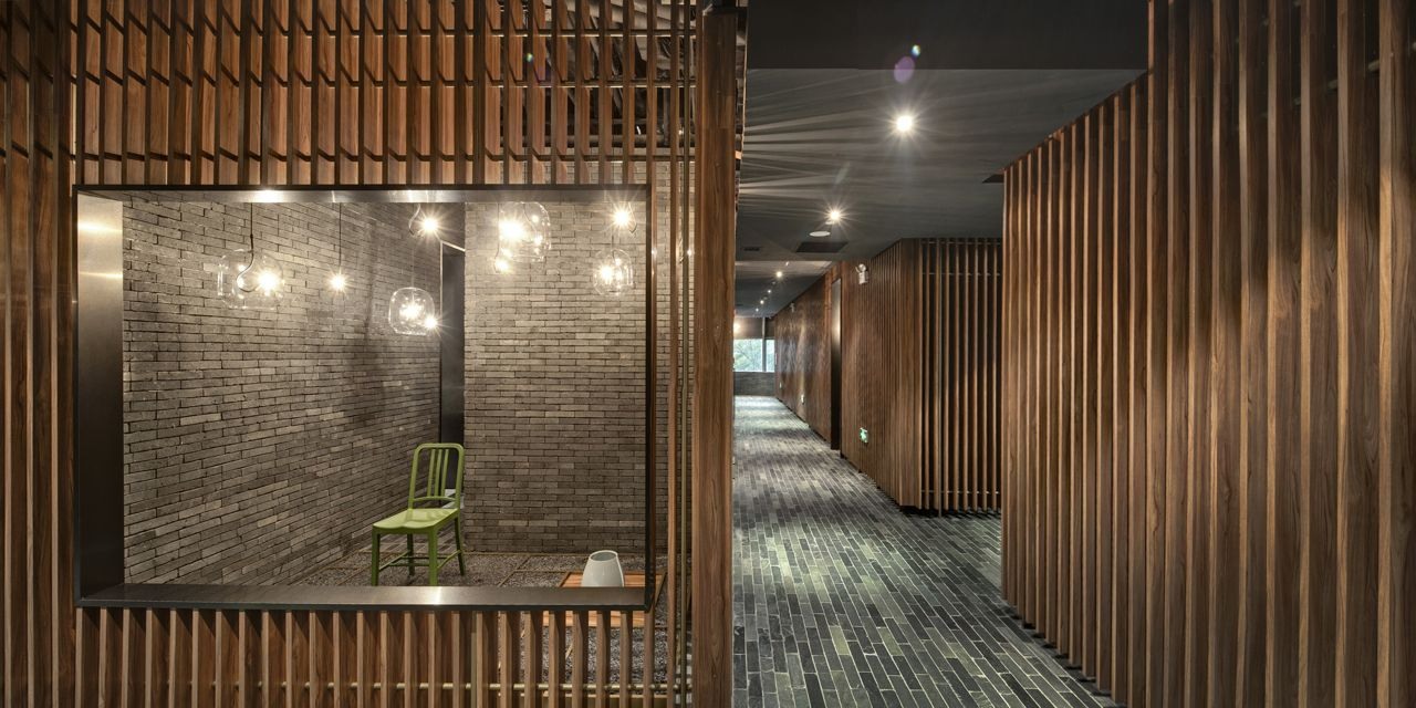 餐饮空间玄关图,深圳华苑一号餐饮空间