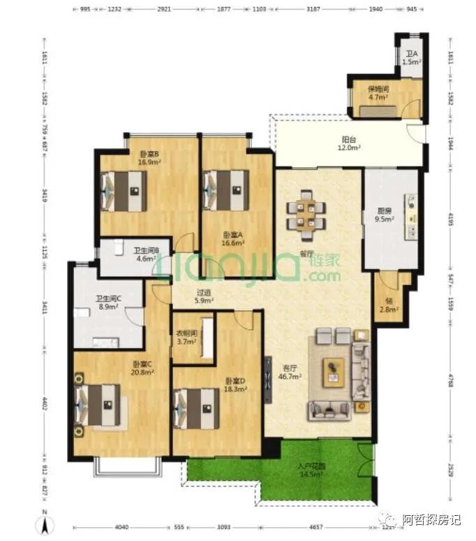 天河区豪宅排名,天河汇景新城别墅