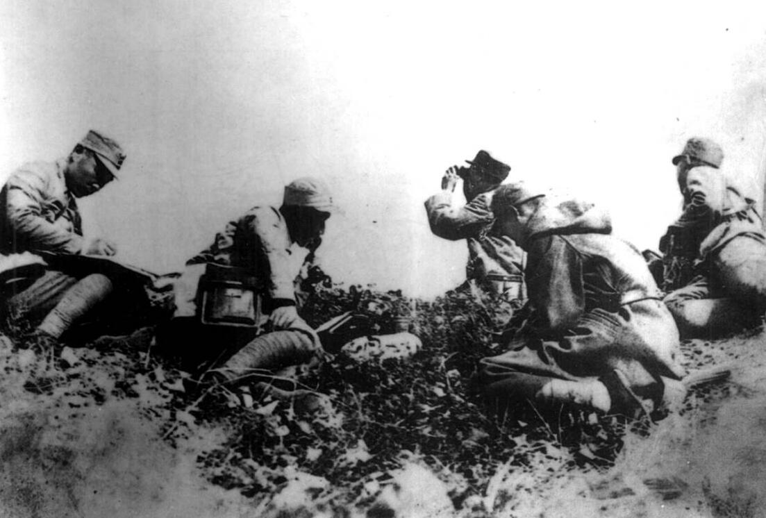 抗日战争中的偷袭,神剧战士伏击日本鬼子