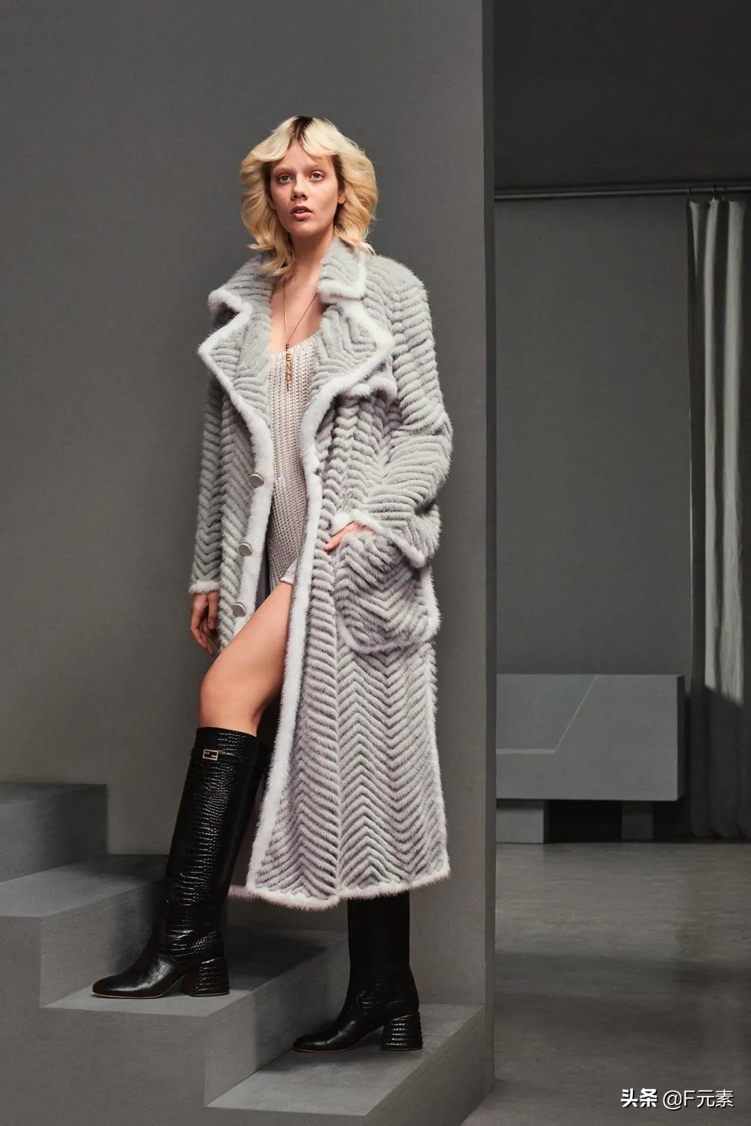 fendi皮草,用皮草记录时代fendi2020秋冬发布