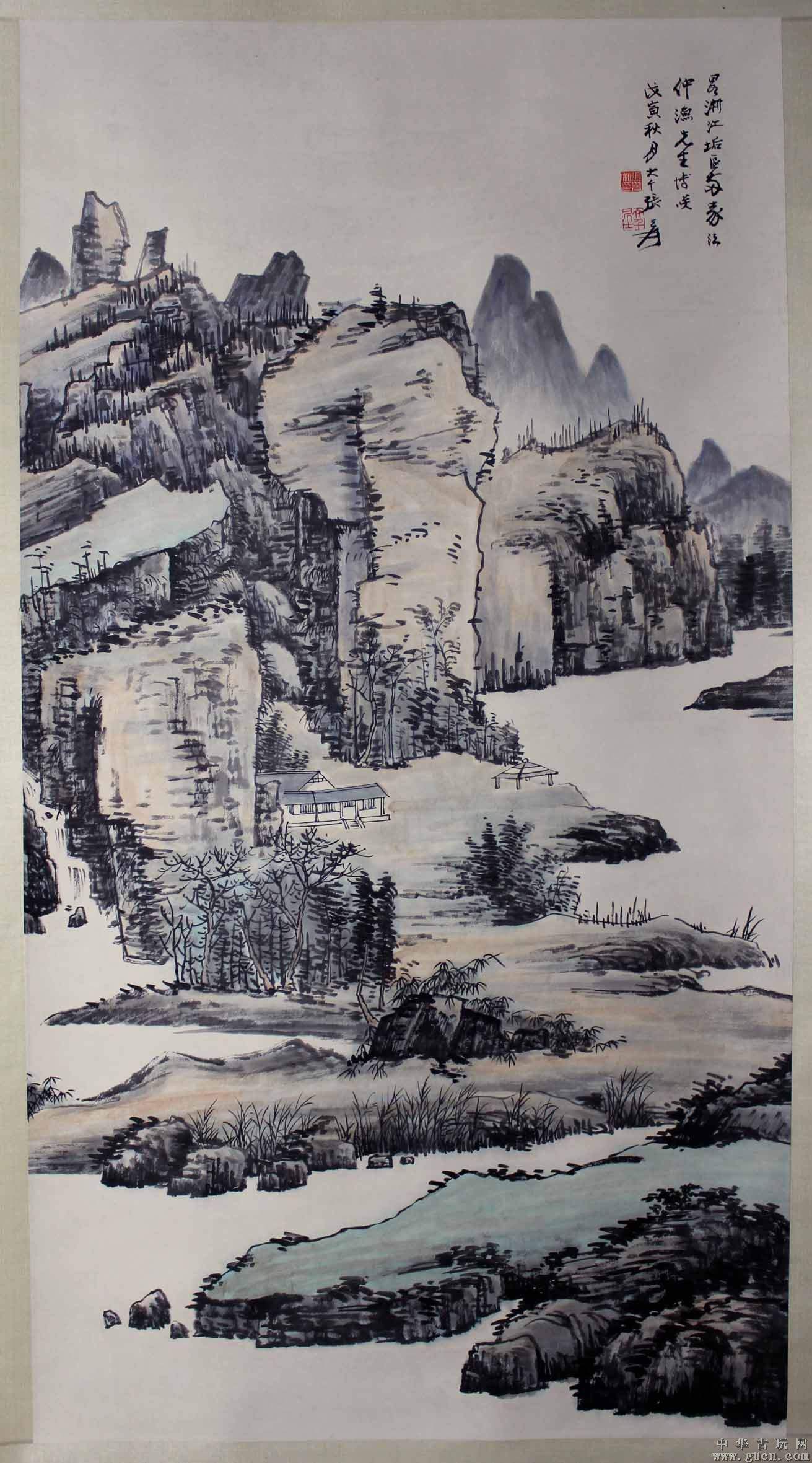 一幅绝美的水墨画,十大绝美水墨山水画