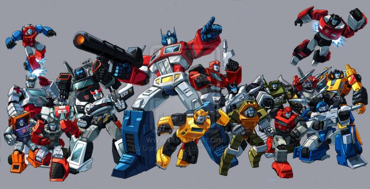 擎天柱领袖之证中的高光时刻,擎天柱第一部登场时的样子