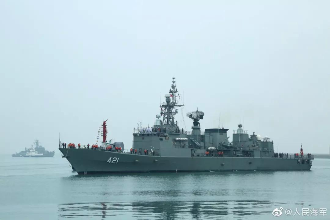 各国舰艇齐聚青岛，阅舰式上各展雄风！