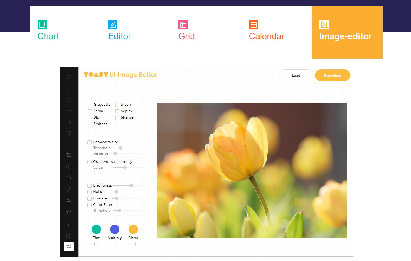 强悍的编辑器tui.editor，丰富的Web组件家族TOASTUI