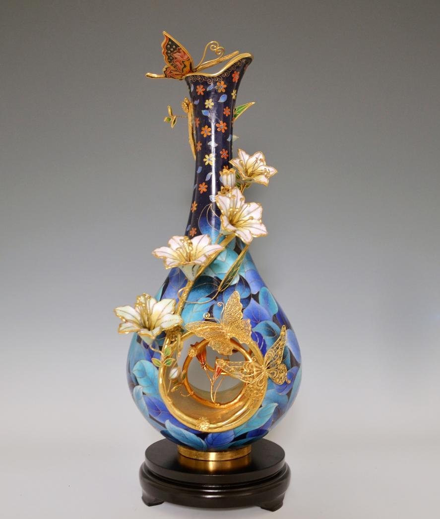 掐丝珐琅景泰蓝起源哪里,景泰蓝是中国非物质文化遗产吗