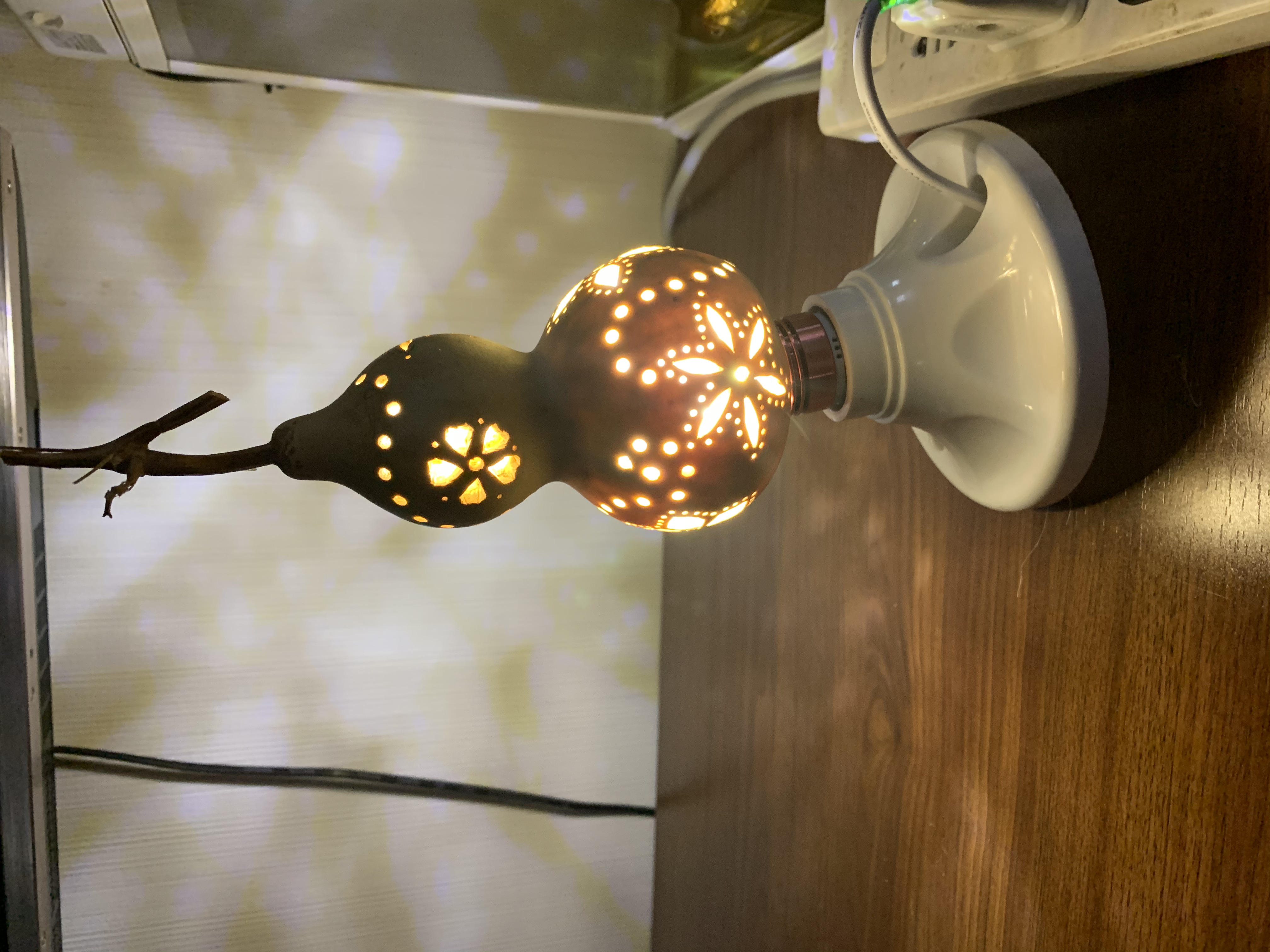 diy葫芦灯底座制作方法,自己做葫芦灯教程