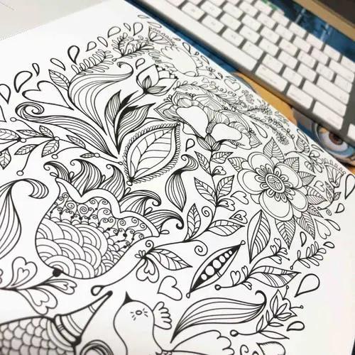 能治愈抑郁的画,治愈解压的画