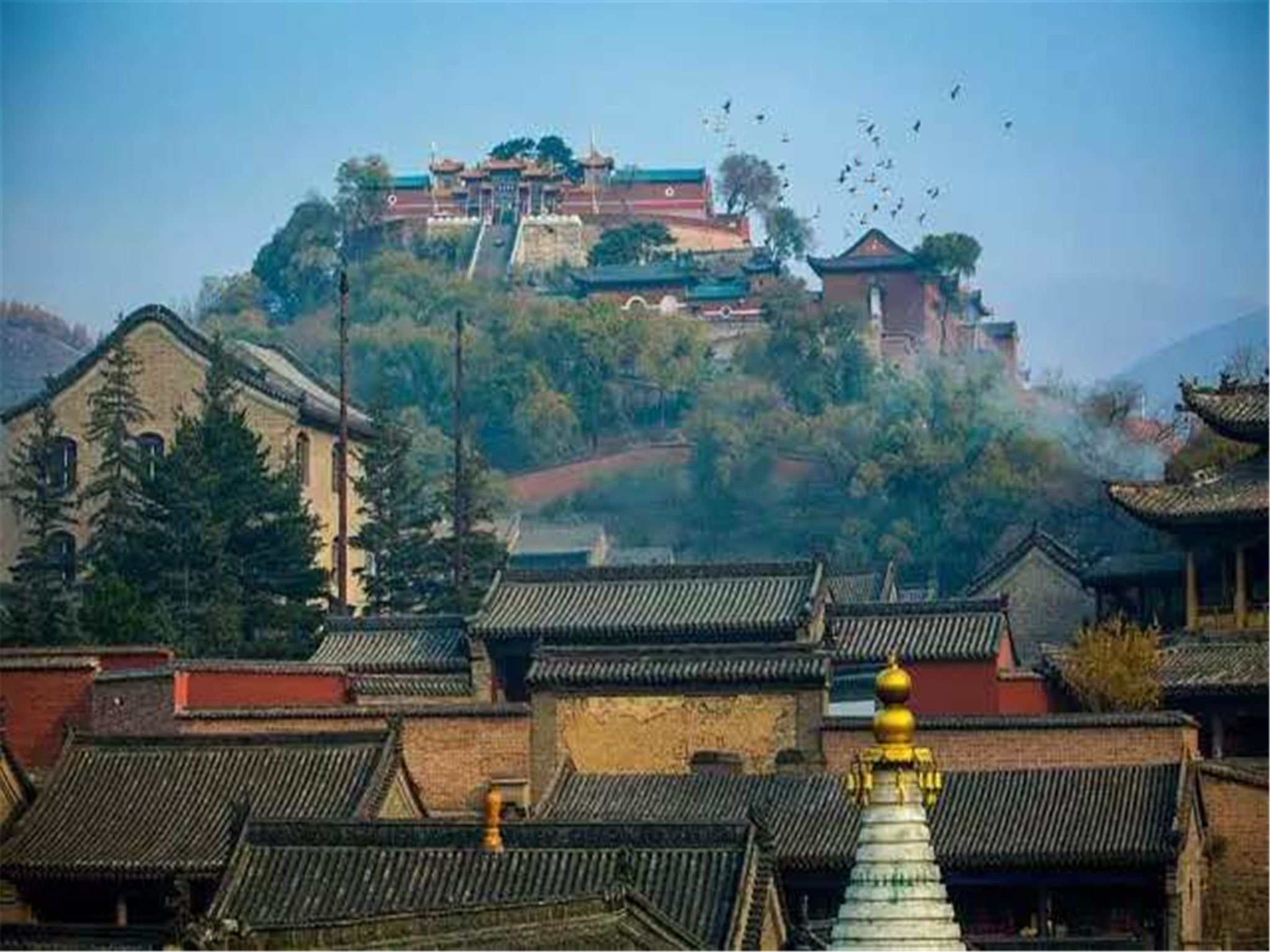 五台山十大徒步名山,全国最美五台山景区在哪里