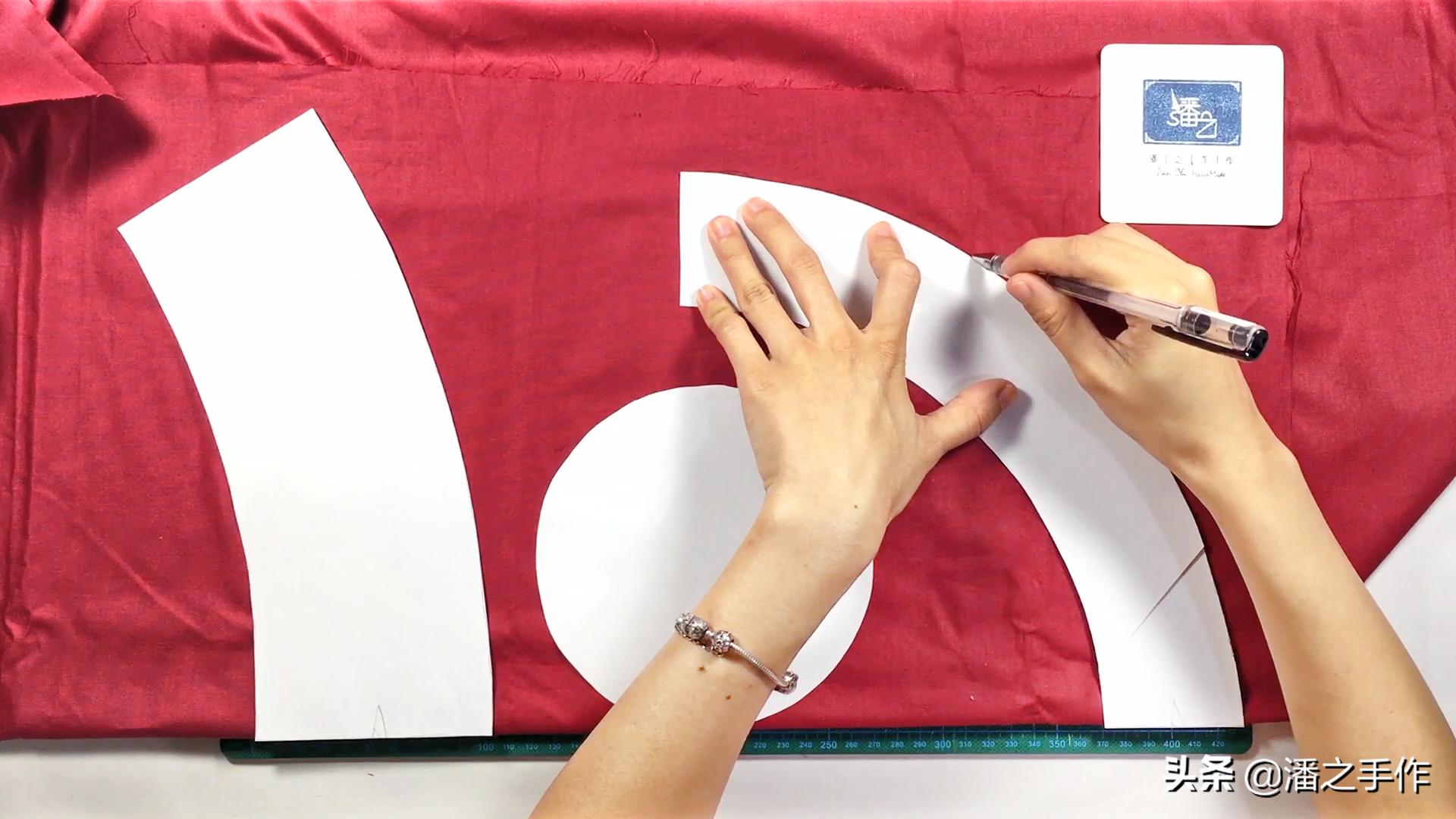 厚布料渔夫帽裁剪教程,用布料做渔夫帽的教程视频