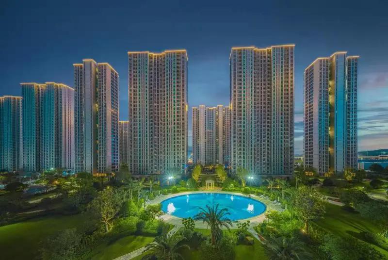 滨江楼盘实景,滨江效果图