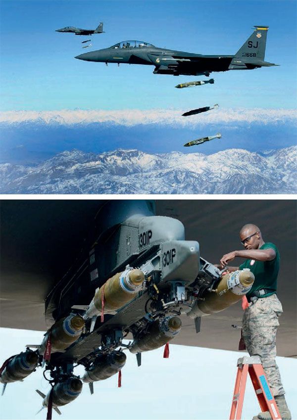 美军典型精确制导武器,俄军远程打击手段和精确制导导弹