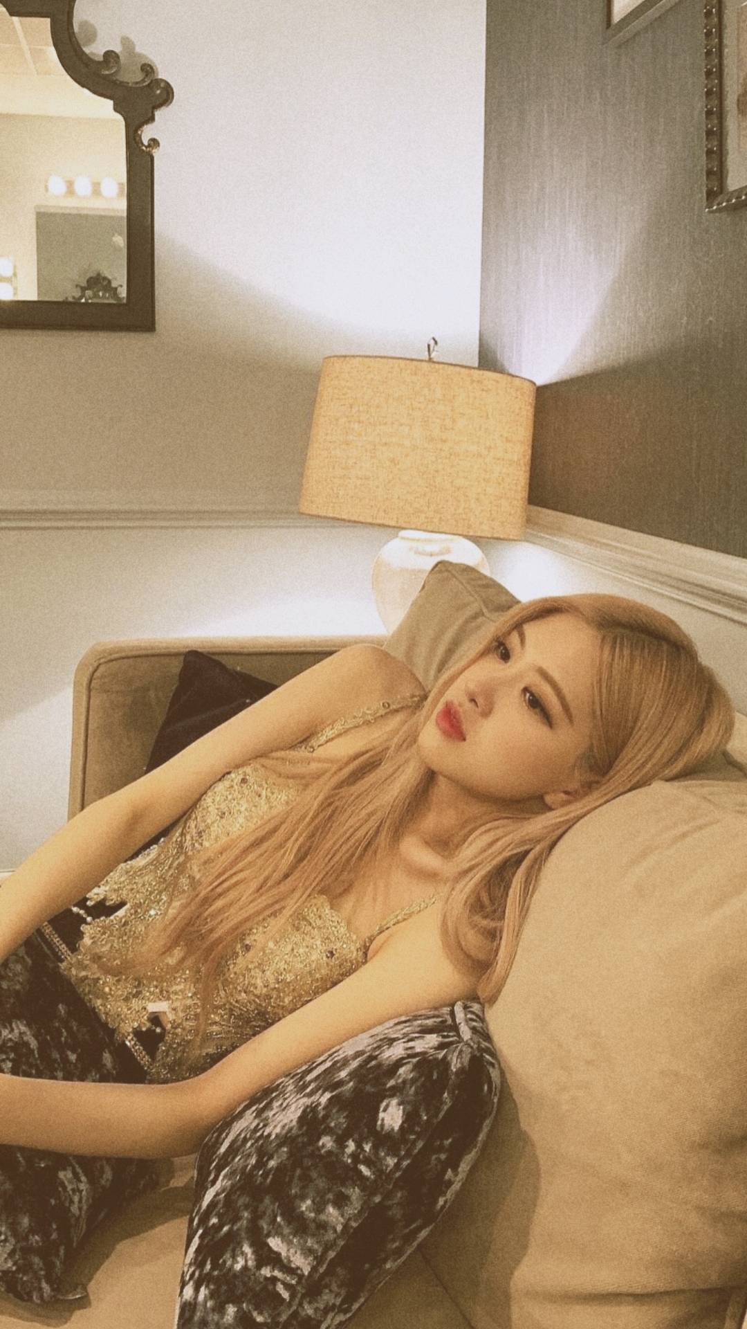 韩国idol染发,韩国橙色头发女idol