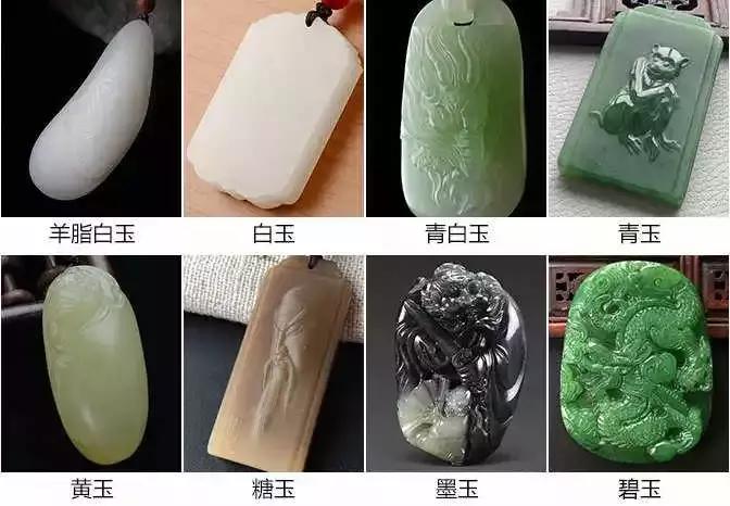 和田玉的9大种类都有哪些,和田玉的首饰有哪些种类