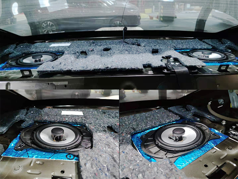 日产天籁汽车喇叭升级,日产天籁升级公爵原厂音响