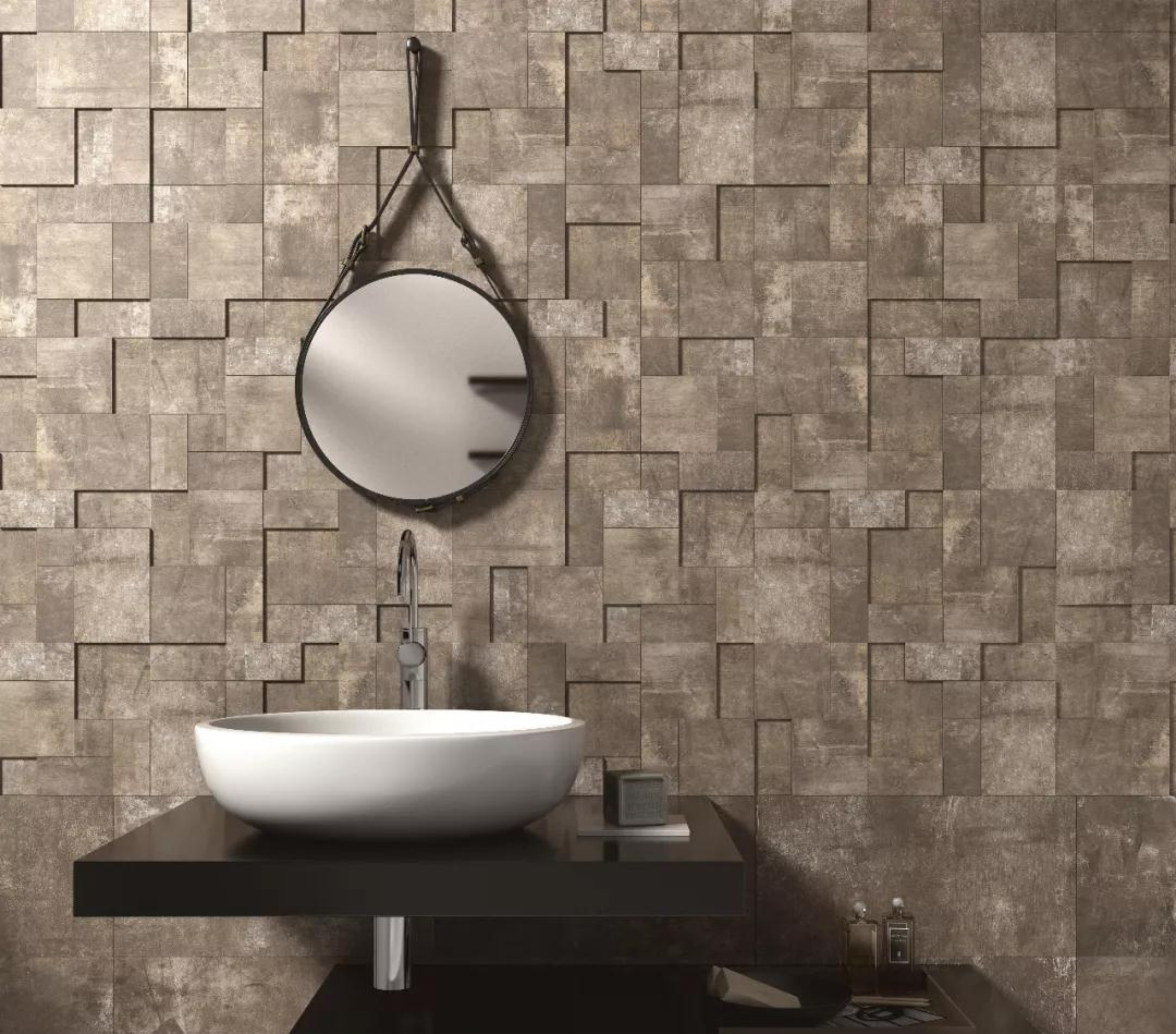 一心家建材|莱芬瓷砖：水泥质感的瓷砖，永不过时的经典