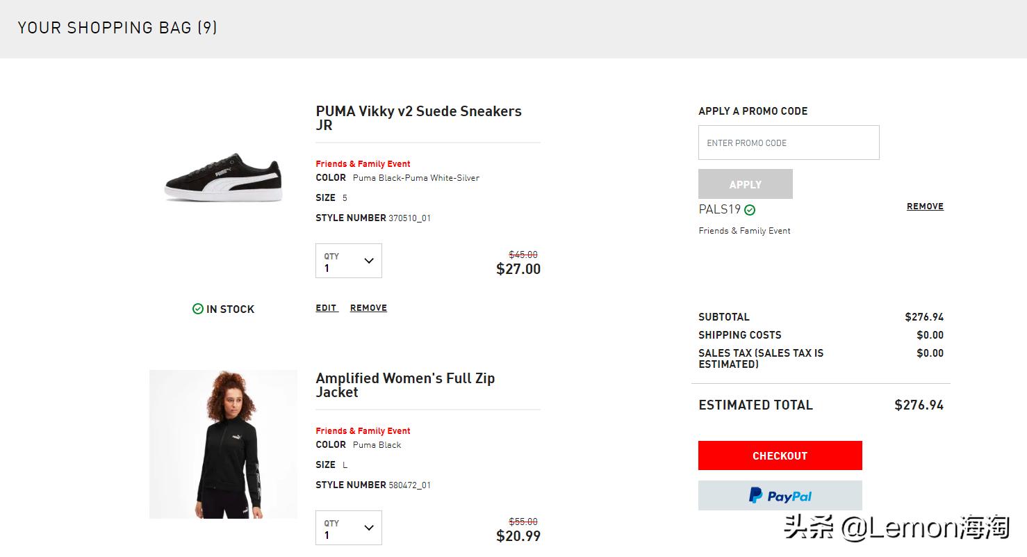 彪马新款女鞋刘雯同款,彪马刘雯联名外套男款