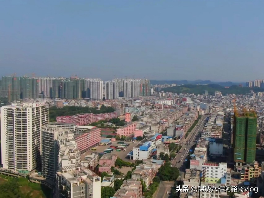 广西人口大县容县,广西四个县的发展