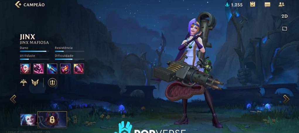 金克丝和ez情侣皮肤,英雄联盟手游金克丝赛季皮肤特效