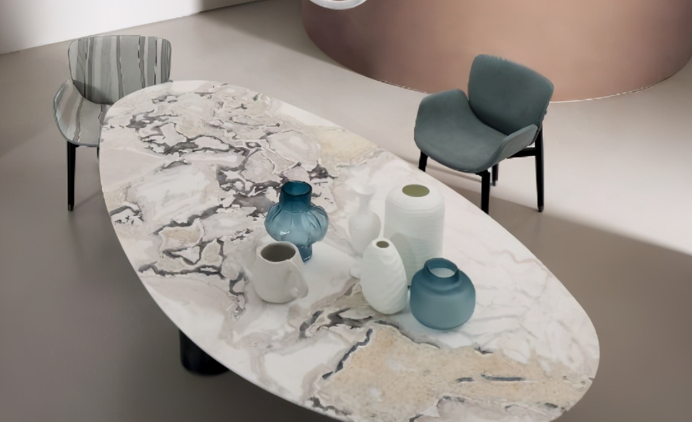 大理石背景墙家具搭配,大理石地砖客厅适合什么家具