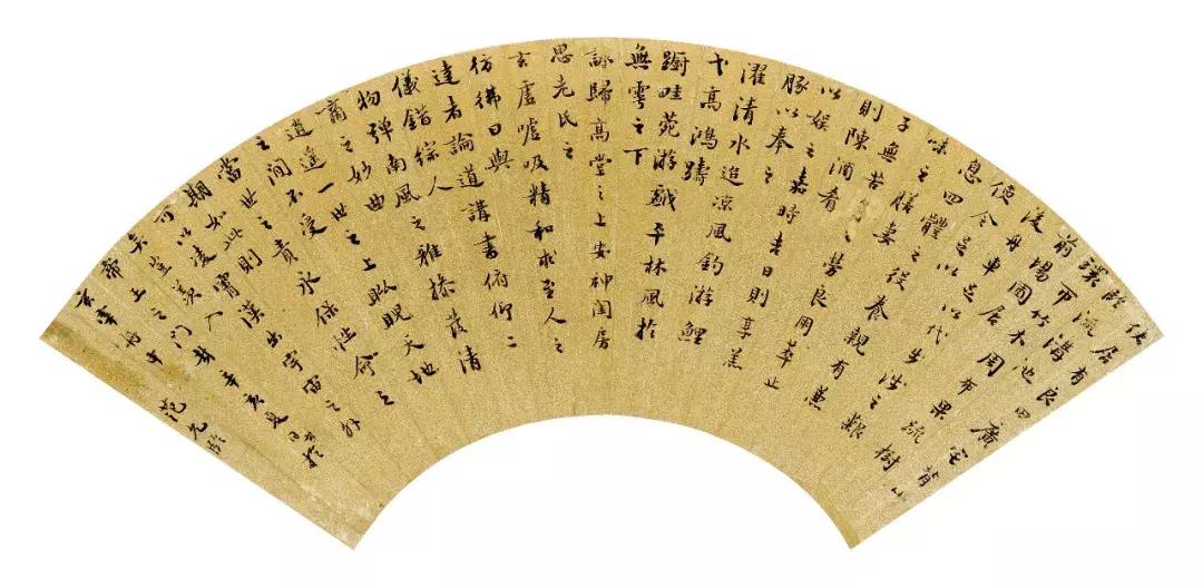 嘉树堂藏明代扇面,嘉树堂藏名人扇面画