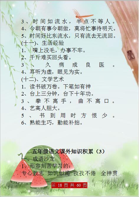 语文老师力荐视频,小学生语文必背资料推荐