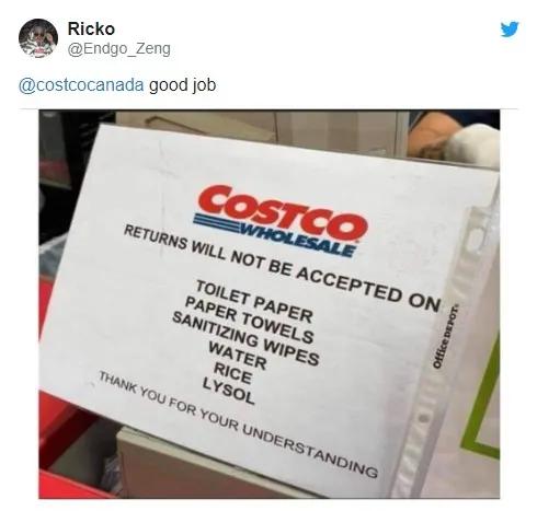 costco纸巾,costco囤食物